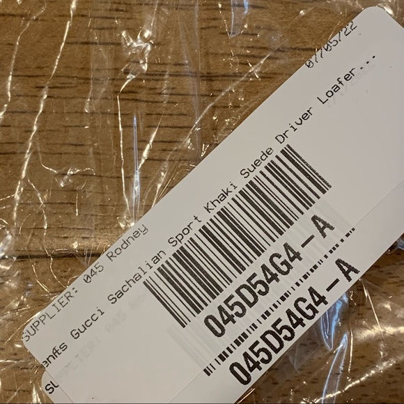 Gucci Sachalian Sport Khaki Suede Driving Loafers‎ 7.5 Men’s - Picture 13 of 16